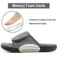 thumbnail image 5 of Sofora by RockDoves Women's Adjustable Wrap Memory Foam Slide Slipper, 5 of 6
