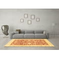 thumbnail image 3 of Ahgly Company Indoor Rectangle Oriental Brown Traditional Area Rugs, 5' x 7', 3 of 4