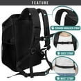 thumbnail image 4 of PetAmi Cat Backpack Carrier for Small Dogs and Large Cats, Airline Approved, 4 of 8