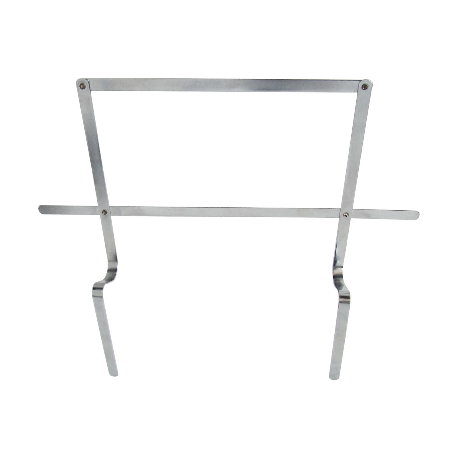 Dualoai Glockenspiel Music Stand Portable Folded Professional Metal Piano Sheet Rack