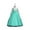 Cyan, variant on Long Sleeve Lace Tulle Flower Girl Dress Formal Princess Gown for Wedding Party Birthday Performance