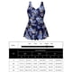thumbnail image 2 of Trajes de baño de una pieza para mujer Talla Bikini para mujer Sin espalda con aberturas Traje de baño de cuello en V sólido Traje de baño para mujer, 2 of 8