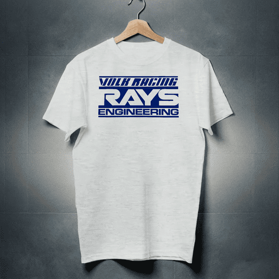 New Volk Racing Rays Engineering logo T-Shirt Funny Size S to 5XL