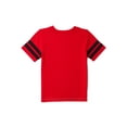 thumbnail image 2 of Garanimals Baby and Toddler Boy Short Sleeve Colorblock T-Shirt, Sizes 12M-5T, 2 of 4