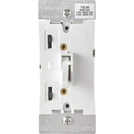 - Leviton Universal Toggle Slide Dimmer Switch