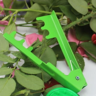 LA TALUS Flower Thorn Stripper Stainless High Strength Labor-saving  Portable Elastic Remove Burrs Sharp Bouquet Garden Branch Thorn Cutter  Florist Tool Red One Size 
