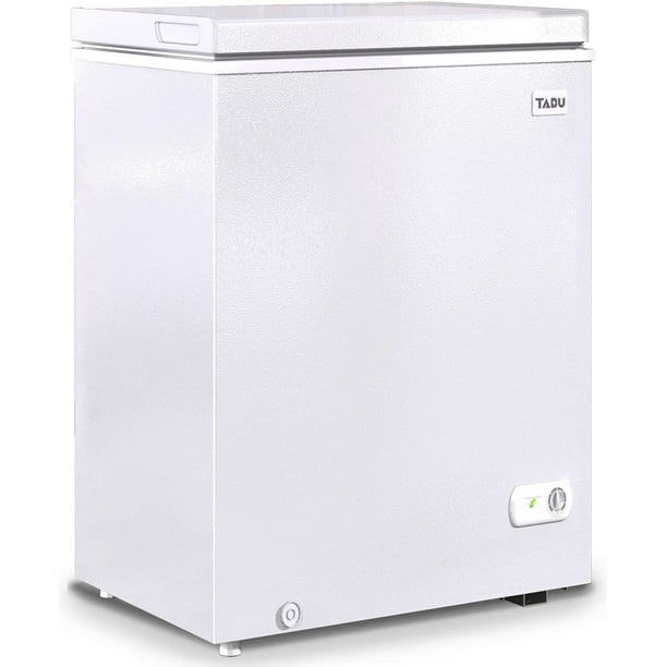 TABU Chest Freezer, 10.0 Cu Ft Deep Freezer with Removable Basket