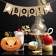 thumbnail image 5 of BR Pancarta espeluznante de Halloween Boo y pancartas de cumpleaños, decoraciones al aire libre para fiestas de Halloween y cumpleaños, 5 of 5