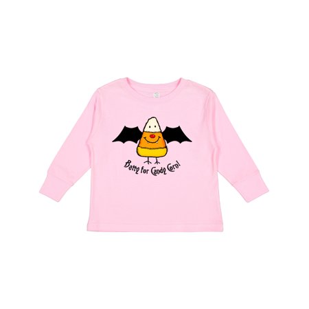 

Inktastic Batty for Candy Corn Gift Toddler Boy or Toddler Girl Long Sleeve T-Shirt