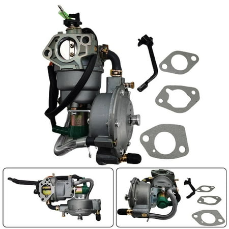 

New manual choke Dual fuel carburetor LPG NG conversion kit 4.5-5.5KW GX390 188F