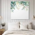 thumbnail image 4 of Eucalyptus Wall Art Painting on Canvas, Leaf Branch Nature Fruit Spring Summer Canvas Art Home Prints Wall Art Framed Modern Artwork for Living Room Bedroom Wall Decor 20x20in, 4 of 9