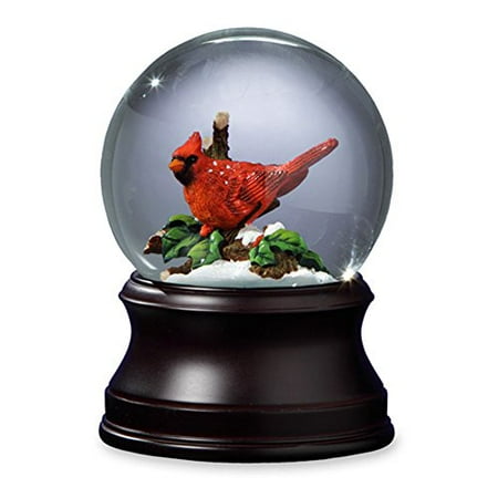 Holiday Cardinal Snow Globe Multi-Colored