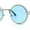 Silver / Blue, variant on Womens Rhinestone Jewel Victorian Fancy Engraving Hippie Round Sunglasses Gold Pink