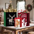 thumbnail image 3 of 24 Bolsas Navideñas Nimbbex de Papel Kraft con Asas, 3 of 7