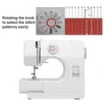 thumbnail image 4 of Household Sewing Machine Portable Electric Sewing Machines With 12 Built-in Stitch Patterns Light Adjustable Speed Control ,Smooth Thread Sewing, 4 of 5