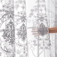 thumbnail image 3 of Cortinas bordadas blancas europeas, mosquiteras, balcones, salas de estar, mosquiteras, cortinas, 3 of 6