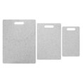thumbnail image 2 of Lot de 3 planches à découper en imitation marbre double face - Accessoire de cuisine - Blanc, 2 of 14