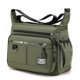 thumbnail image 3 of Bolso de hombro de gran capacidad, impermeable, mochila, multibolsillos, bolso cruzado informal de negocios para hombre, 3 of 5