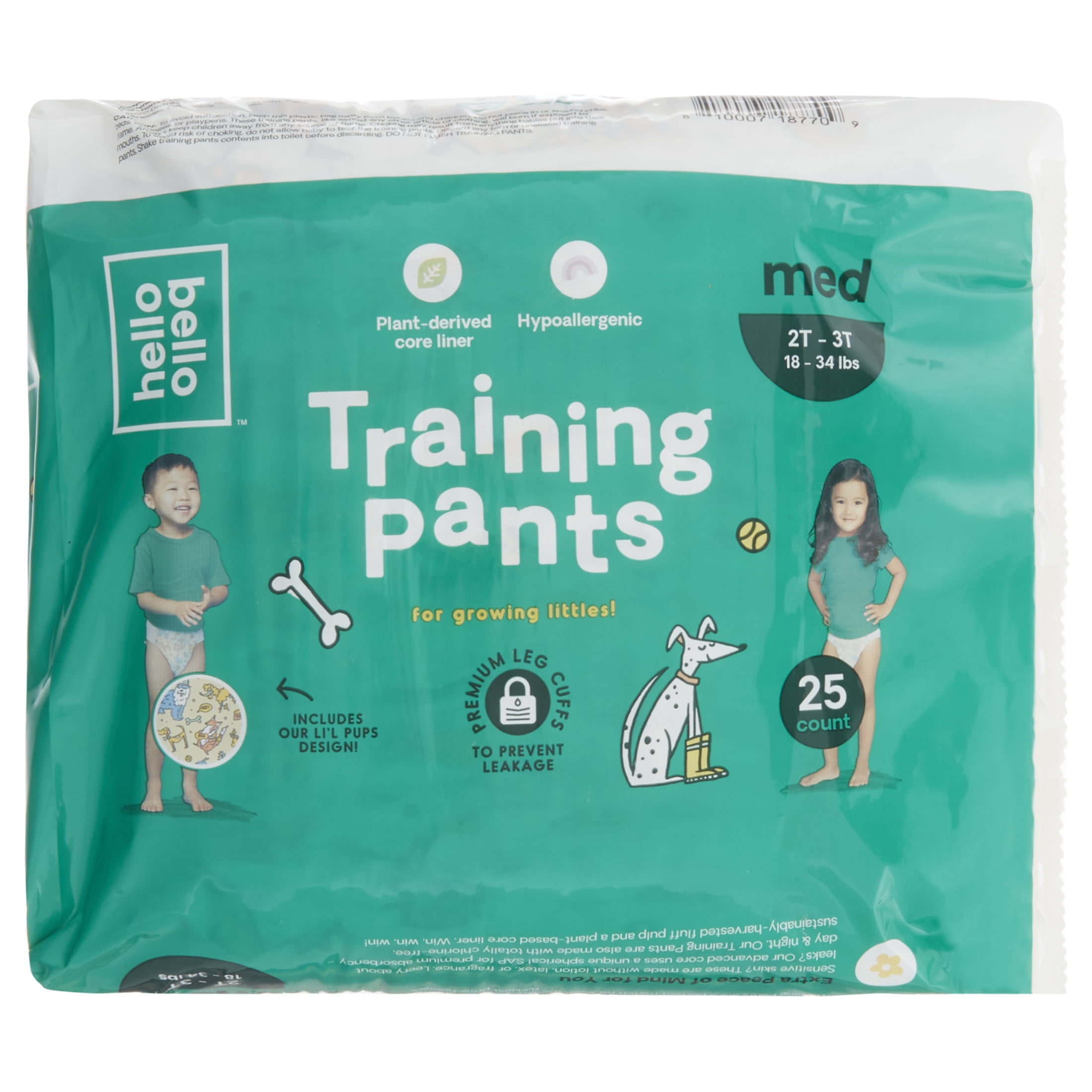 Hello Bello Training Pants, Li'l Barkers (Choose Size)