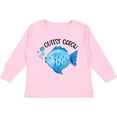 thumbnail image 3 of Inktastic Cutest Catch Cute Blue Fish Boys or Girls Long Sleeve Toddler T-Shirt, 3 of 5