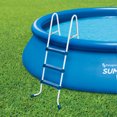 thumbnail image 2 of Summer Waves 36" SureStep 3 Step Outdoor Above Ground Swimming Pool Ladder, 2 of 3