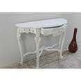thumbnail image 2 of International Caravan Windsor Half Moon Wall Table in Antique White, 2 of 2