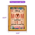 thumbnail image 5 of I'm a Rhodesian Ridgeback Mom and a Registered Nurse Nothing Scares Me Acrylic Plaque with Wood Photo Frame Box Ridgebacks Dog Lover Gifts Light Box - 00002, 5 of 5