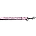 thumbnail image 4 of Pet Dog  Cat Nylon Collar or Leash, "Pink Ribbons On White", 4 of 4