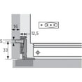 thumbnail image 2 of Hettich 0072134 Refrigerator Hinge And Mounting Plate Et582 T22, 2 of 3