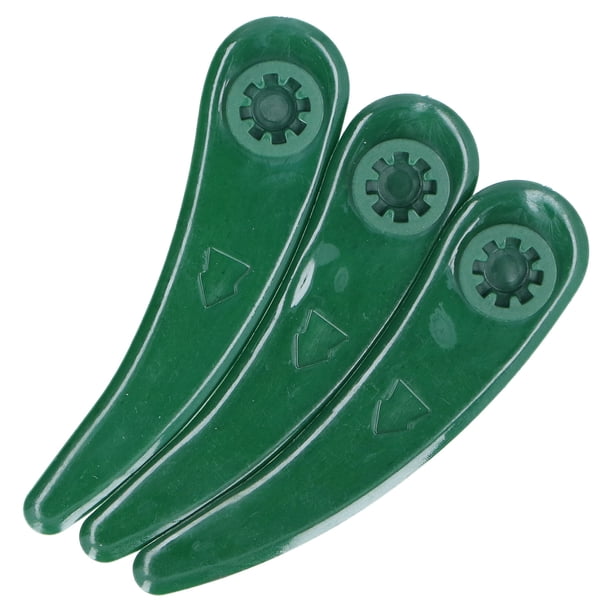 Cuchilla de plástico para cortacésped, 25 piezas de repuesto para cortacésped, cuchillas de corte para cortacésped Bosch, experiencia incomparable