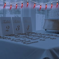 GOOHOCHY  Red Chili String Lights Non-poisonous Fence Decorations