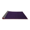 thumbnail image 2 of Ahgly Company Indoor Round Abstract Purple Contemporary Area Rugs, 4' Round, 2 of 4