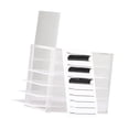 thumbnail image 3 of 5 Layers Clear Eyelash Storage Box Drawer Design Acrylic Eyelash Storage Box with Scale Plate for Women Transparent Color, 3 of 12