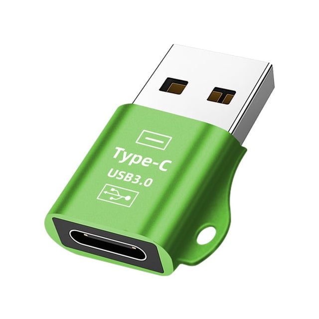 Type-C Adapter Portable High Speed Metal USB 3.0 to Type-C Female Data Charger Converter for Mobile Phone
