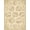 Beige Latte, Pattern 18, variant on Design&I 8'x10' Washable Area Rug Extra Large Skid-Resistant Low Profile Beige Boho Faded Ornamental Symmetrical Vine Motif Farmhouse for Living Room, Family