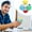 colours, variant on Mechanical Keyboard Clicker Toy, Colorful Stress Relief Decompression Cube, Rotatable Fidget Switch, Adult Office Anxiety Reduction, Kill Time Gadget