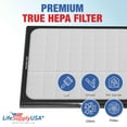 thumbnail image 4 of True HEPA Air Cleaner Filter Replacement Compatible with Blueair 200 SmokeStop 201, 203, 215B, 250E, 270E, and 303 Air Cleaners by LifeSupplyUSA (1 Pack) - 1-Pack, 4 of 5