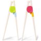 thumbnail image 1 of Palillos De Entrenamiento Para Niños, 2 Pares De Palillos Para Niños Palillos De Aprendizaje Para Niños Niños,11 Feliz Sencillez, 1 of 5