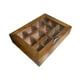 thumbnail image 1 of Gabinete de almacenamiento de madera, cofres de té, tienda en casa, uso comercial, caja de exhibición de escritorio, organizador de muñecas de juguete estilo B, 1 of 8