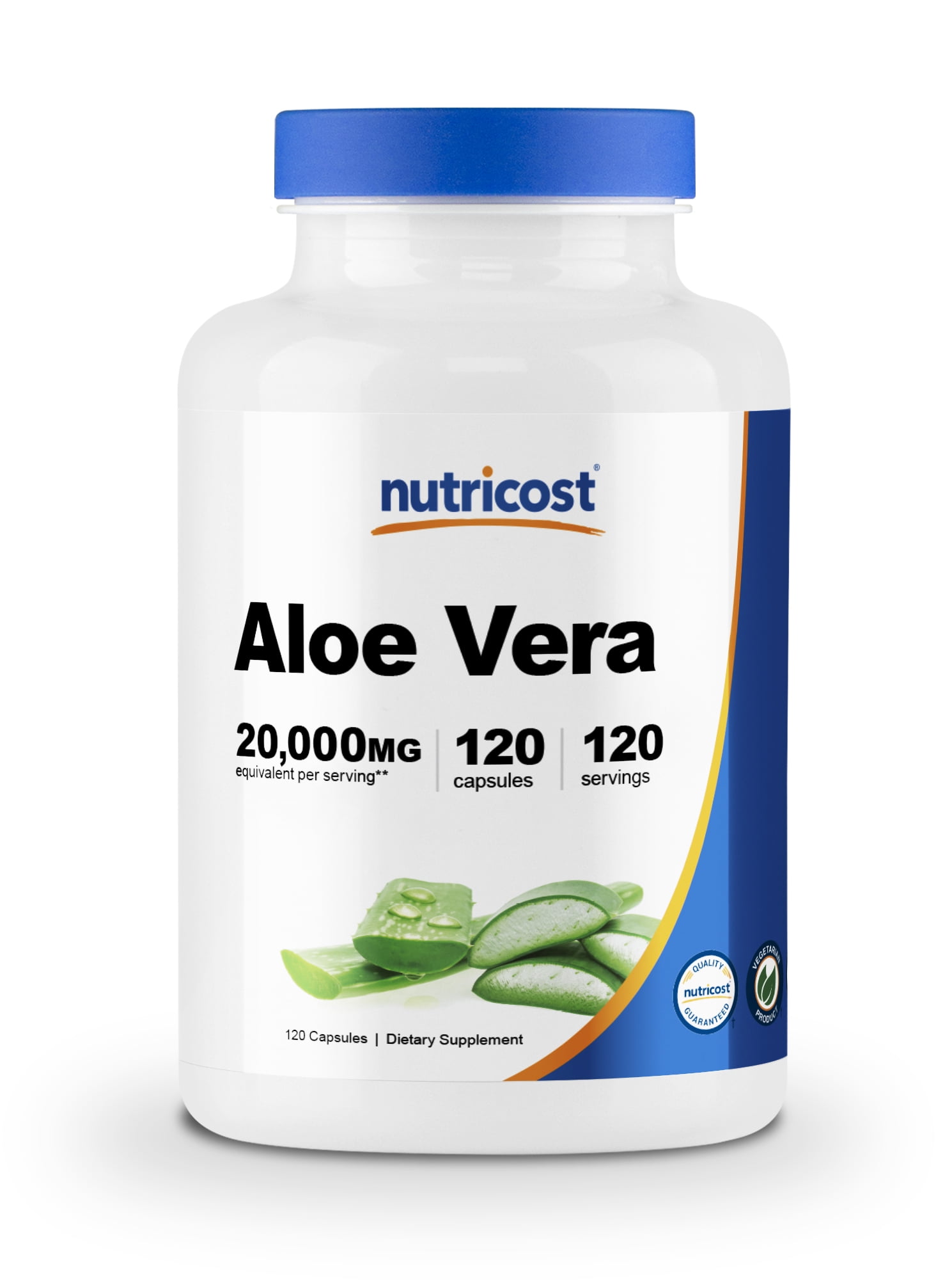 Nutricost Aloe Vera 120 - Gluten Free, Non-GMO, Vegetarian Friendly - Walmart.com