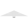 thumbnail image 4 of 60"W x 12 1/2"H x 2"D x 6"F, 5/12 Pitch, Redmond Architectural Grade PVC Gable Bracket, 4 of 8