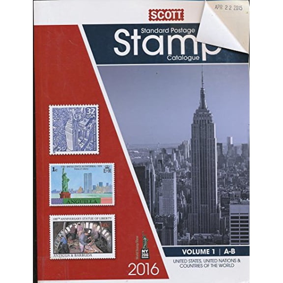 Pre-Owned Scott Standard Postage Stamp Catalogue 2016: United States and Affiliated Territories United Nations: Countries of the World A-B (Paperback) 0894874985 9780894874987