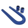 thumbnail image 1 of STAINLESS STEEL FLEXIBLE RADIATOR HOSE KIT FOR SMOOTH COOLANT CIRCULATION IN ENGINE COMPARTMENT FRONT AND REAR GLOSS 36 INCH DIAMETER 1-5/8IN, 1 of 7