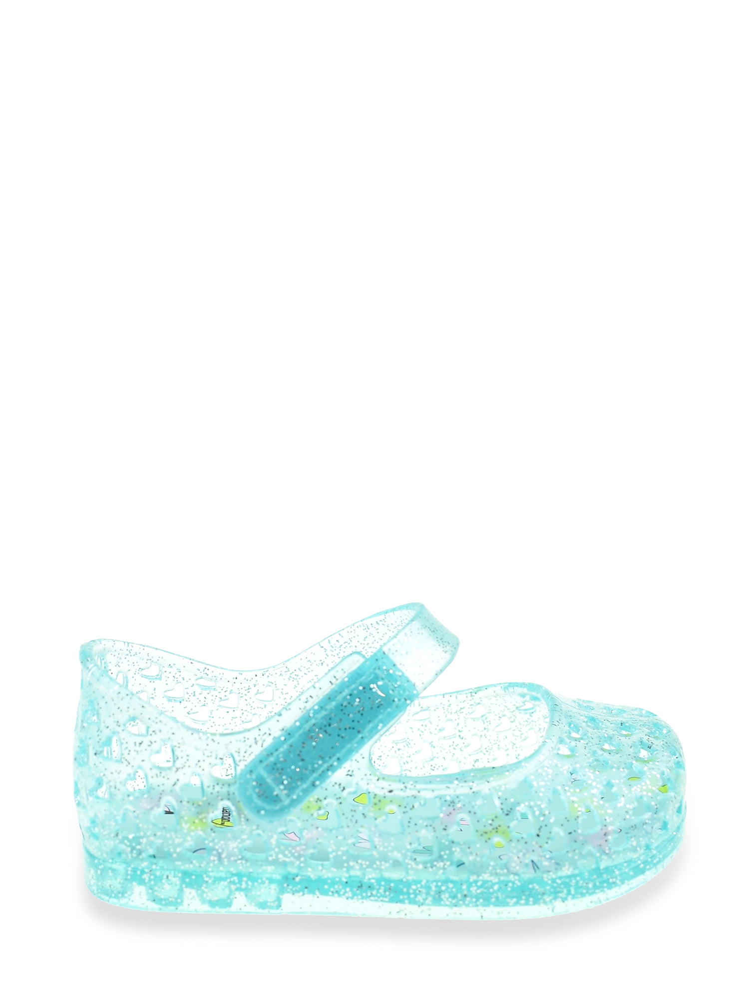 Wonder Nation Baby and Toddler Girls Mary Jane Jelly Shoes