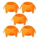thumbnail image 4 of 5x Portavasos para bebidas de playa, portavasos de arena para botellas de vasos, fáciles de usar Naranja kusrkot Portavasos de playa, 4 of 8
