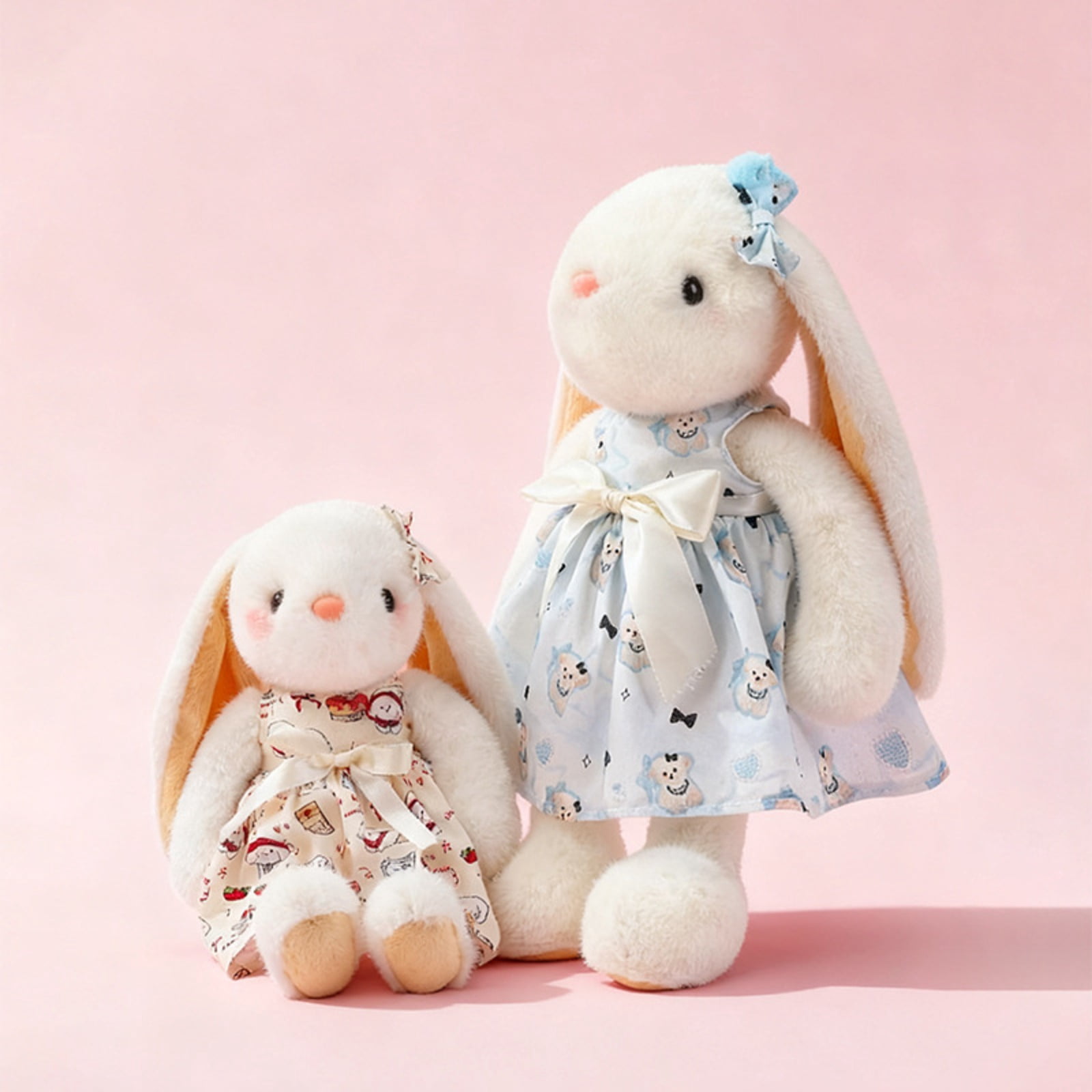 Cute Bunny Plush Toy, Soft Rabbit Doll, Cozy Plush Figure for Home Decor
