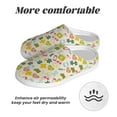thumbnail image 6 of Yiaed Medical Icons Print Slippers Fuzzy Warm Cozy Slippers Non Slip House Slippers For Indoor Outdoor Slippers House Slippers-39/40, 6 of 7