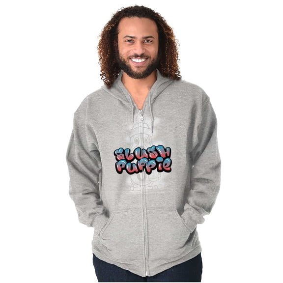Officially Slush Puppie Vintage Unisex Plus Size Zip Hoodie Brisco Brands 2X