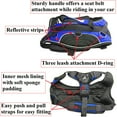 thumbnail image 3 of Durable Heavy Duty Padded No-Pull Dog Harness Handle Reflective Blue Sz X-Large (chest 30" - 36"), 3 of 6