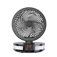 thumbnail image 2 of Bearachild Ventilador eléctrico de escritorio Enfriador silencioso Noche Ventilador de circulación vertical multifuncional Oficina Hogar Ajuste de 4 Electrodomésticos Negro Bearachild  HA063635-01B, 2 of 6